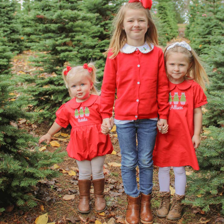 Carson Elizabeth Kids - Wholesale Dress - Kids - Red Dress3