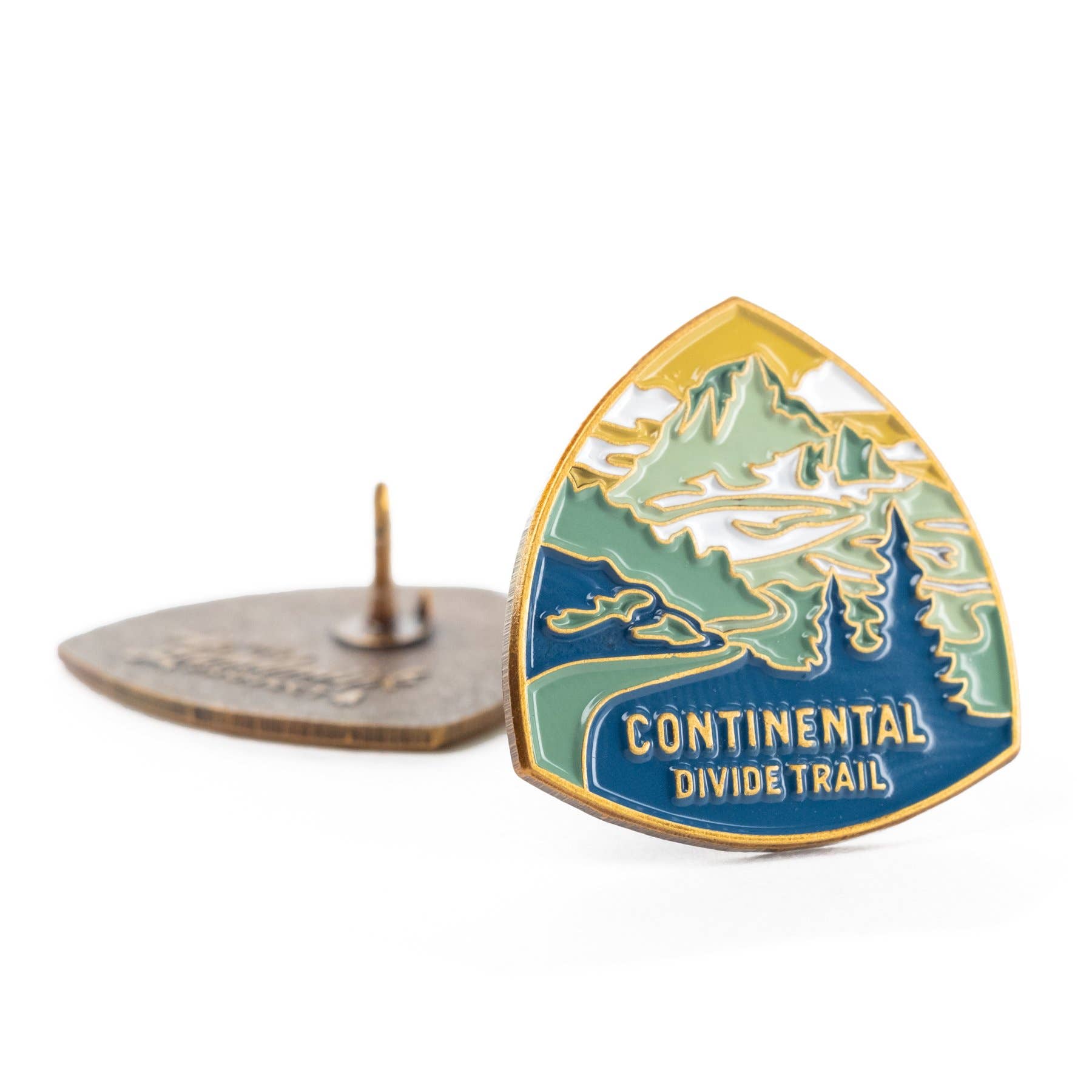 The Landmark Project - Wholesale Lapel Pin/Button - Continental Divide Trail Enamel Pin1