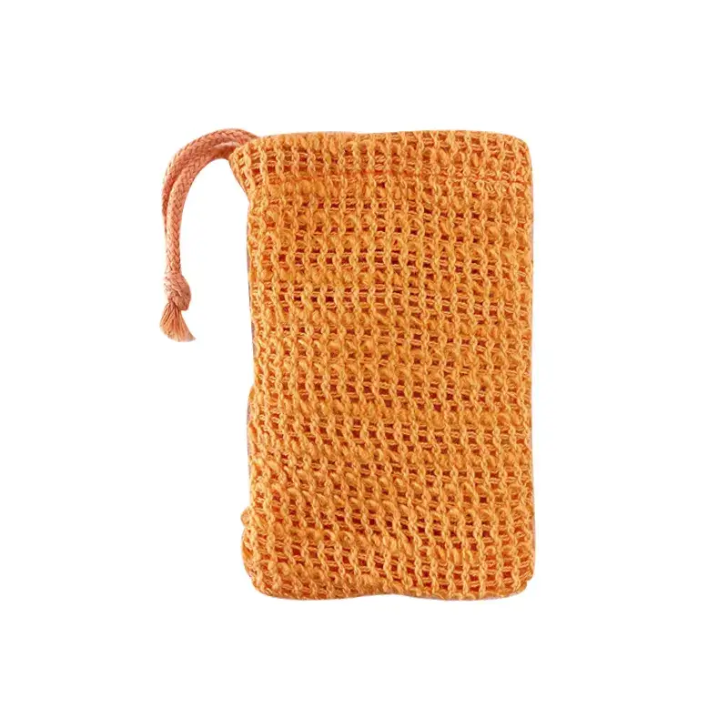 Eliza Soaps - Venta al por mayor Bolsita de jabón - Bolsa de jabón de sisal ecológica en rosa o naranja - Ahorradora de jabón1