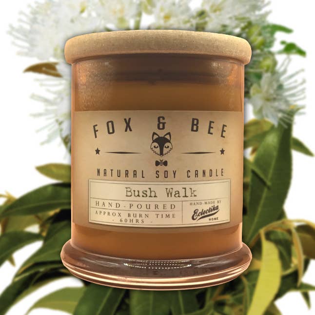Bougie de soja Bush Walk avec livraison gratuite pour la vente par Eclectika Home