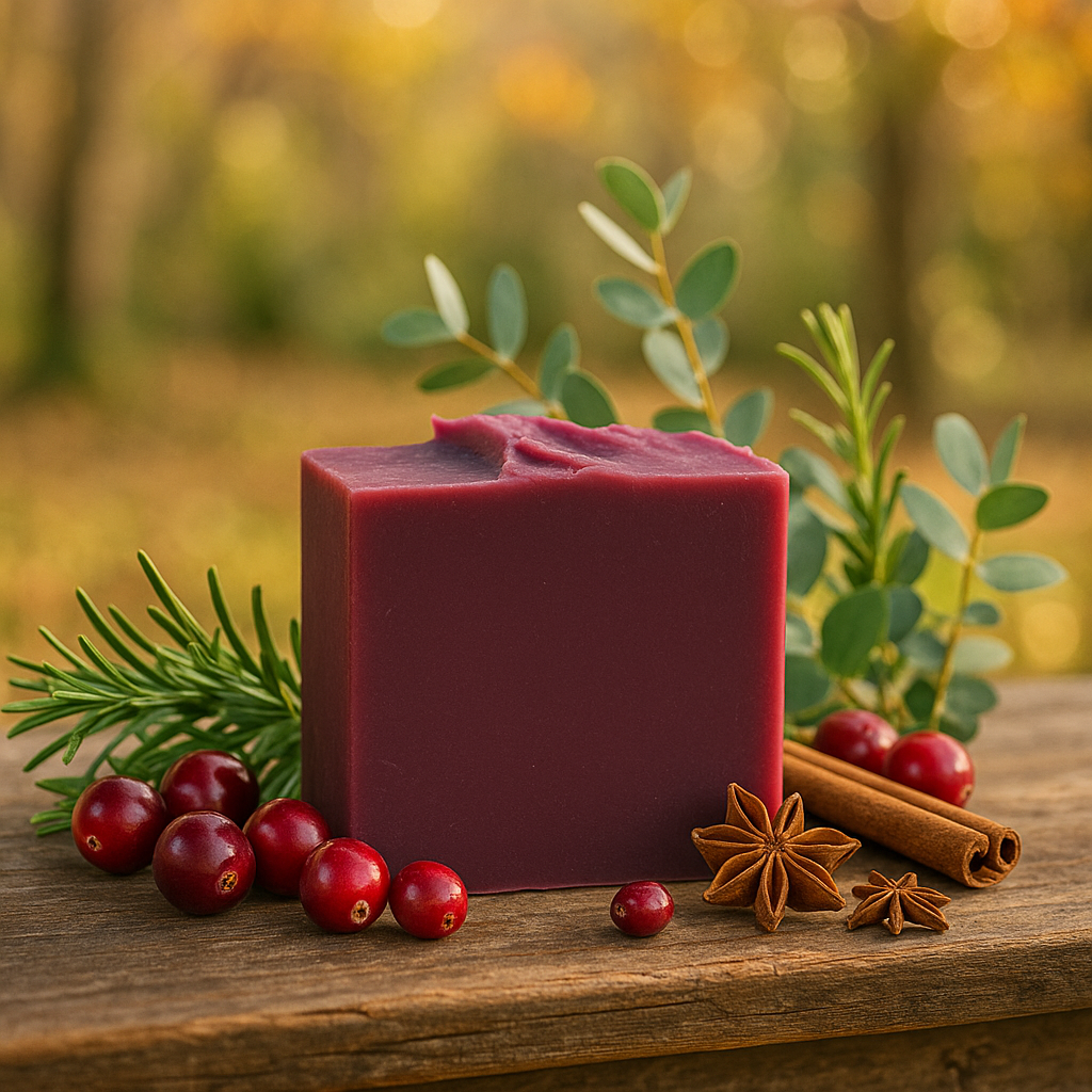 DeShawn Marie Soap Boutique – wholesale Tvål – Tranbär Spice 3.5 LB Soap Loaf8