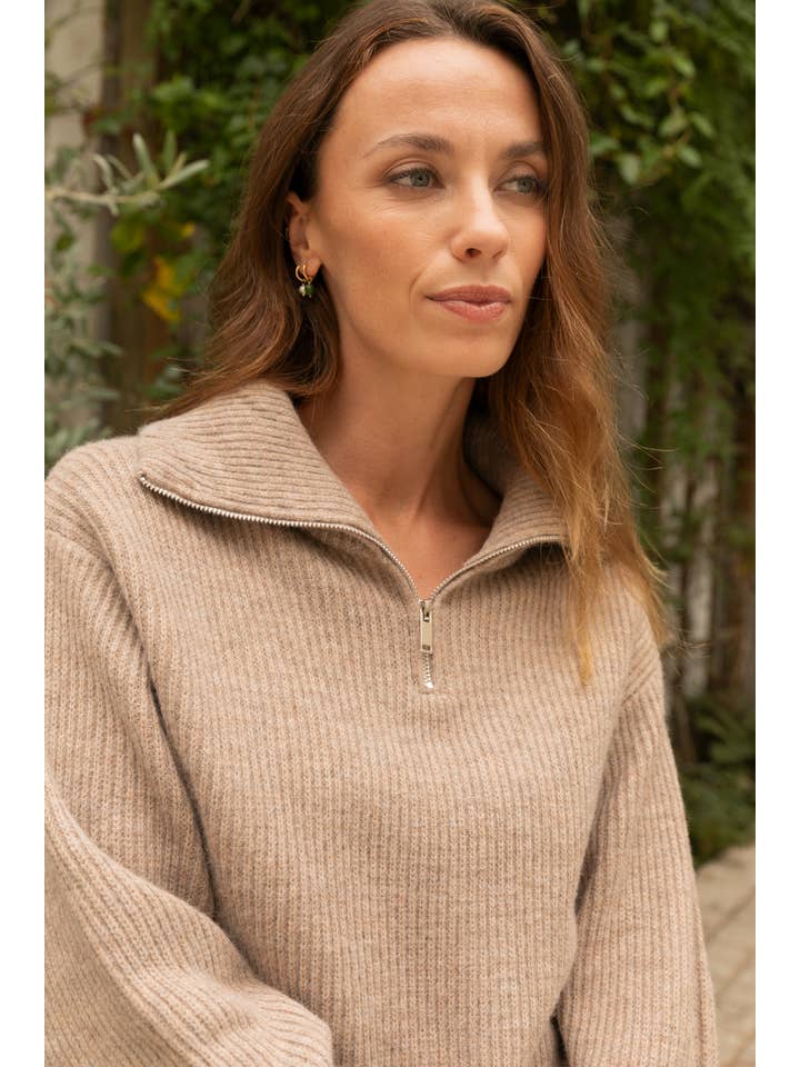 Calie Paris - Wholesale Knit Sweater - Women's - MAREVA Pullover5