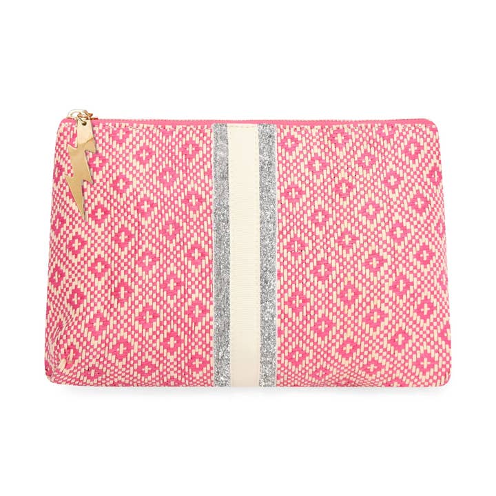 PINK DIAMOND VÆVET CLUTCH for engroshandel hos Cockatoo
