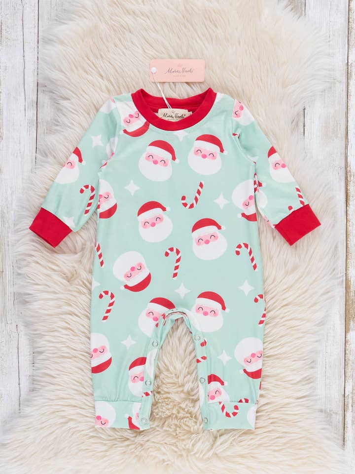 Cane & Claus Holiday Sleeper Pajamas for wholesale by Marie Nicole Clothing