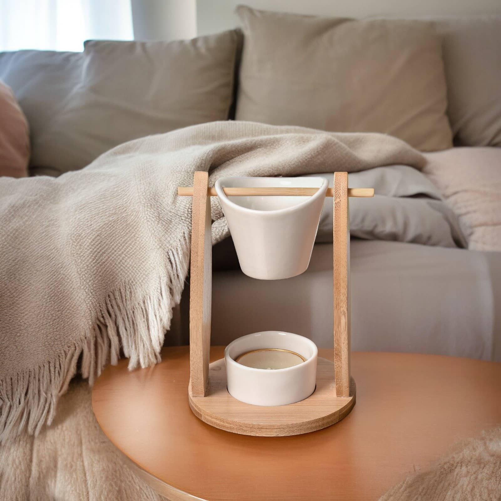 Zen'Arôme - Wholesale Fragrance Warmer - Scented Wax Melter Veil – Bamboo and Ceramic8