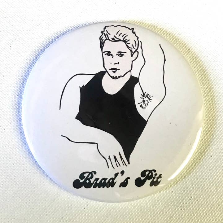 Brad's Pit 3" rund ficka kompakt spegel för wholesale av Hondo Supply Co