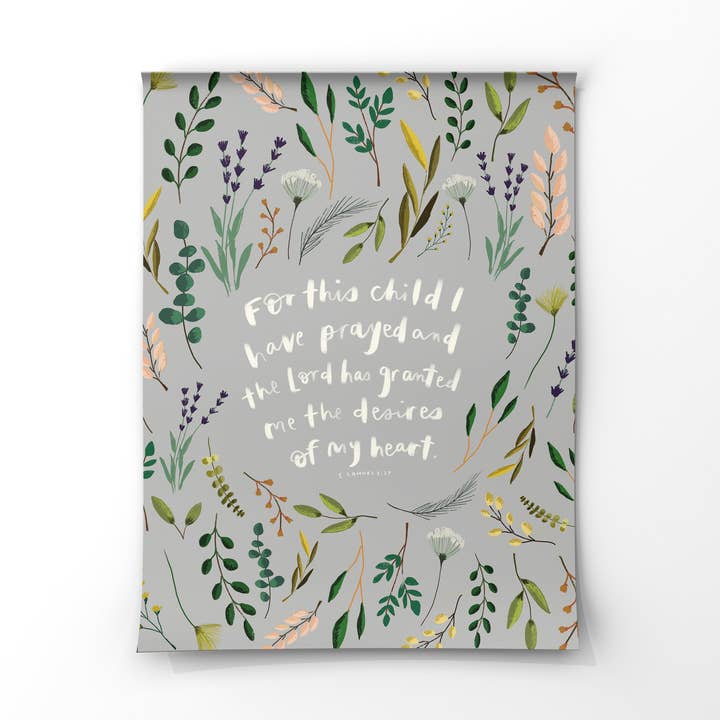 For This Child 8x10 Fine Art Print *frame not included* for wholesale by Fawnly