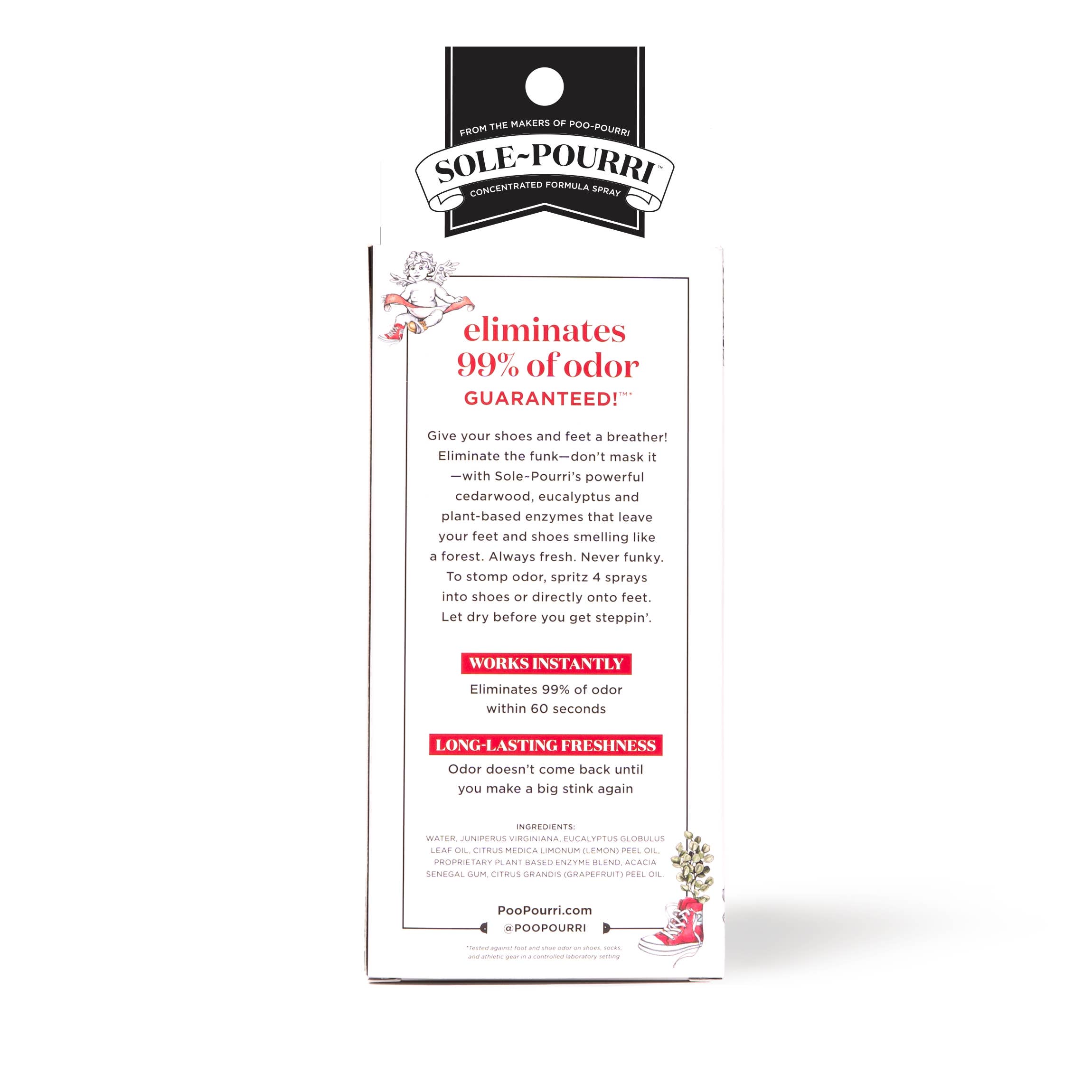 ~Pourri - Wholesale Shoe Deodorant / Spray - Sole~Pourri Shoe + Foot Odor Spray, Cedarwood + Eucalyptus2