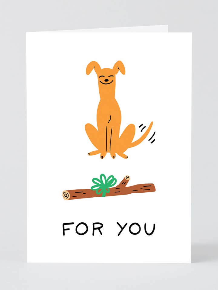 ‘For You’ Greetings Card for wholesale by Wrap