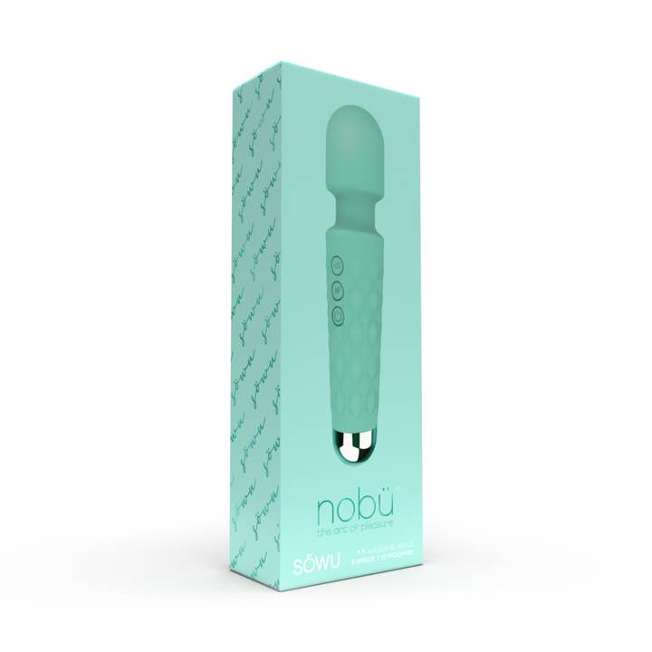 Nobü Essentials – Söwu Massager Wand – Teal for wholesale by Nobu Toys