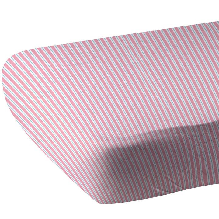 Newcastle Classics - Wholesale Cot/Crib Sheets - Candy Stripe Crib Sheet1