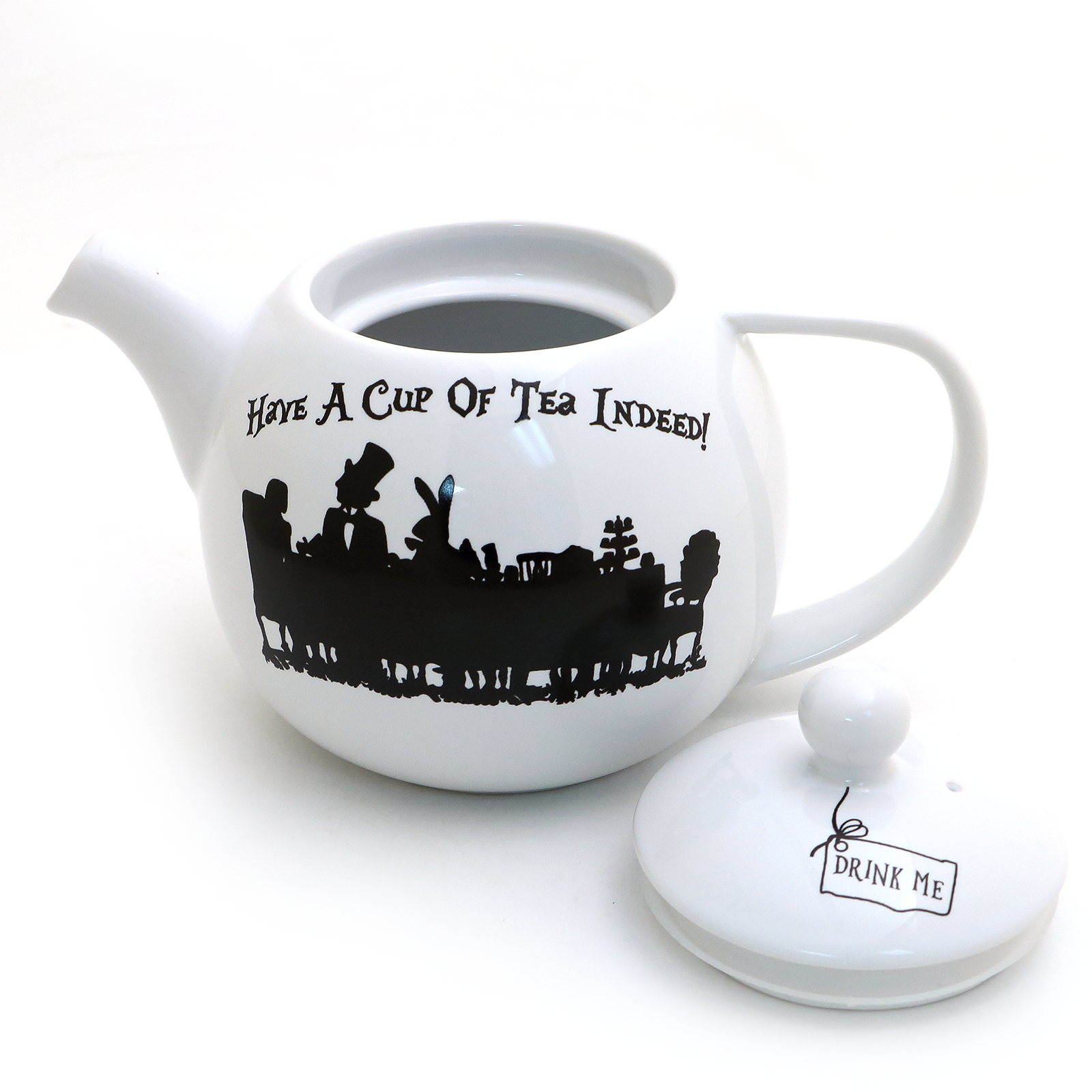 Lenny Mud – wholesale Tea pot – Alice in Wonderland Round Teapot2