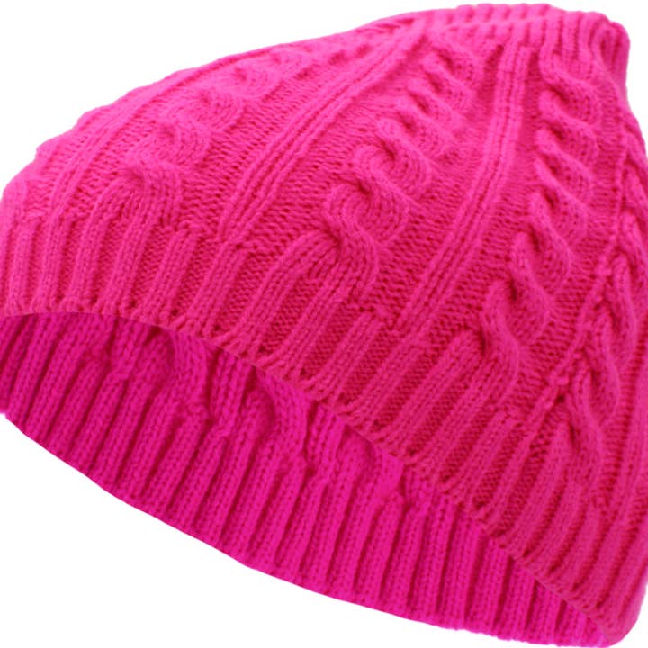 KBETHOS - Wholesale Beanie - Unisex - Cuffless Cable Knit Beanie90