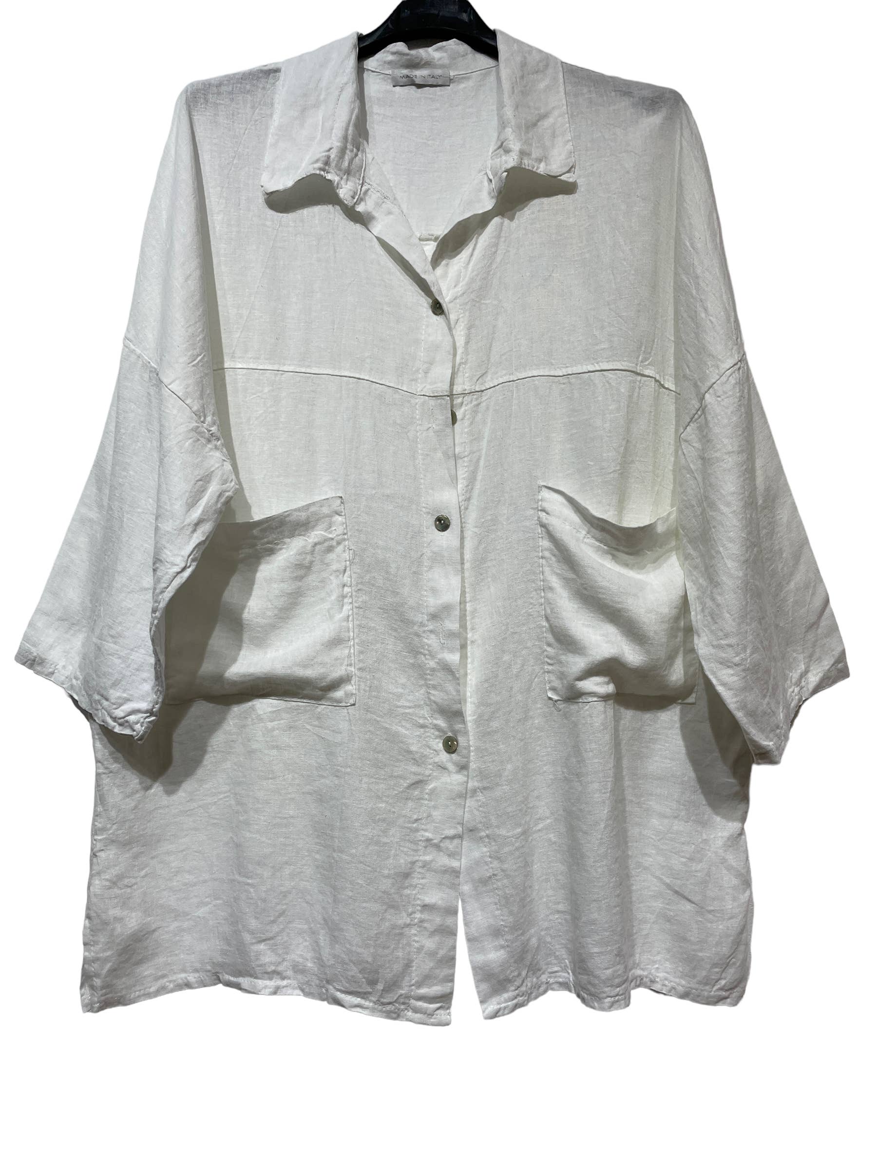 LINEN & COTTON HOUSE – wholesale Tröja med knappar – Dam – VISKOS LINNESKJORTA 45912 VÅRSOMMARKLÄDER32