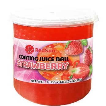 Winfull Corporation - Wholesale Beverage Mix - STRAWBERRY POPPING BOBA0