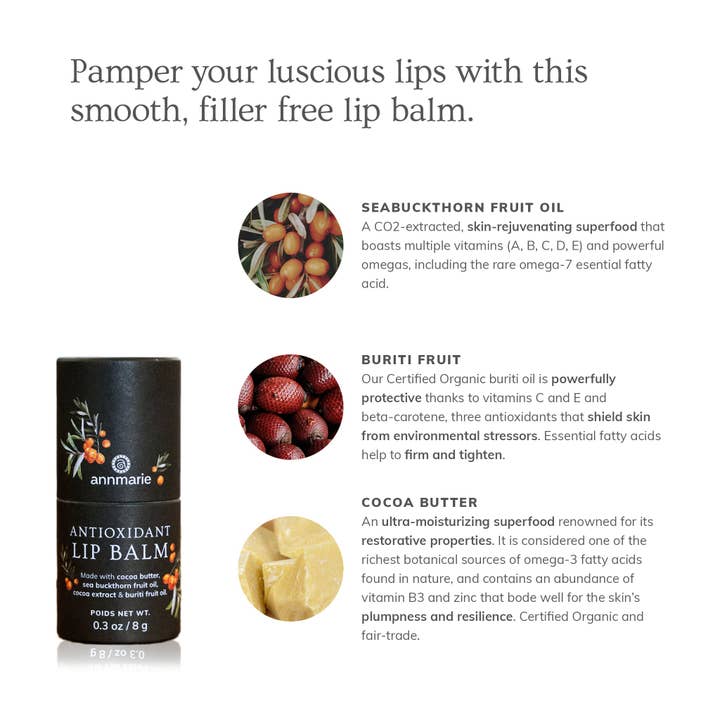 Annmarie Skin Care - Wholesale Lip Balm - Antioxidant Lip Balm