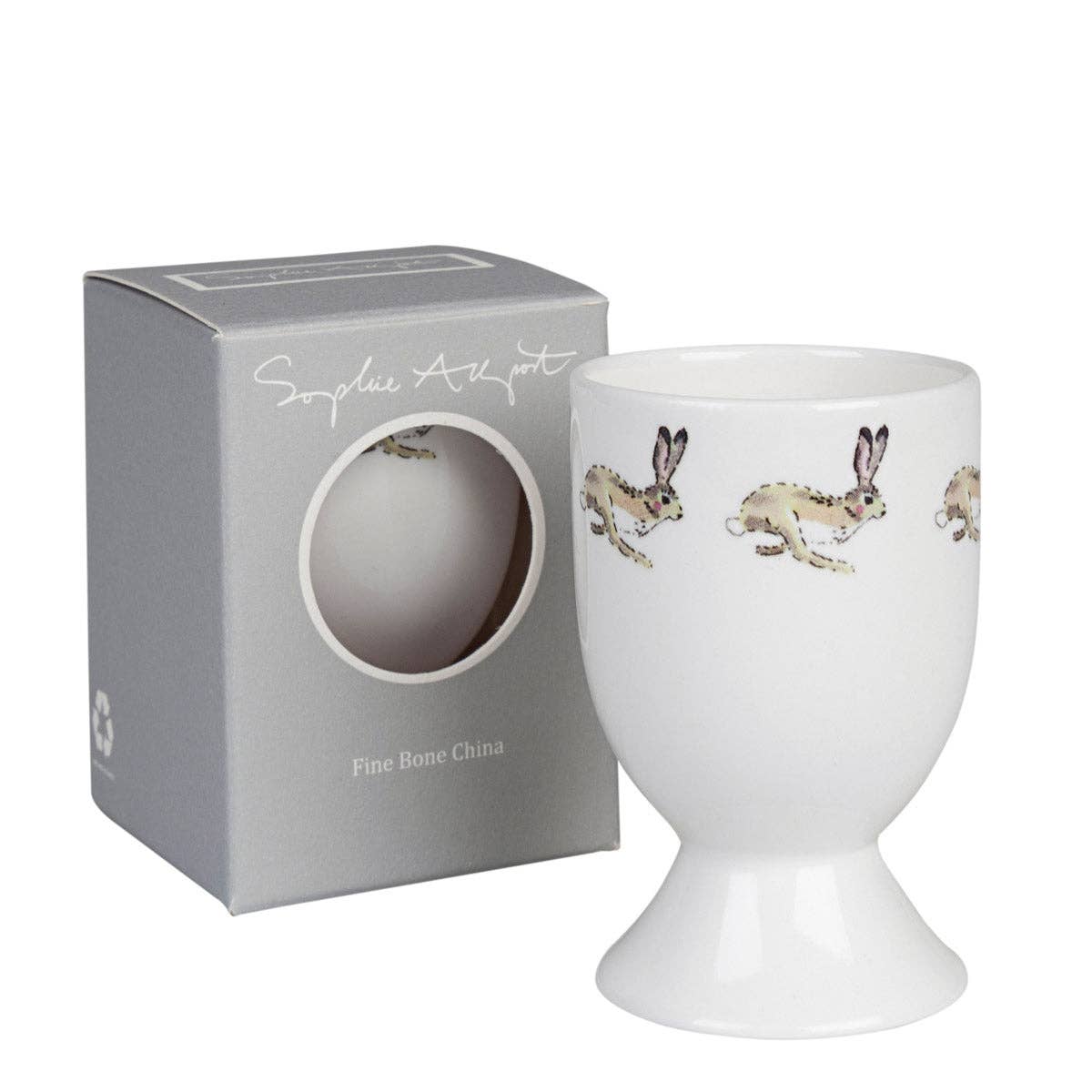 Sophie Allport – wholesale Egg cup/holder – Hare Egg Cup5