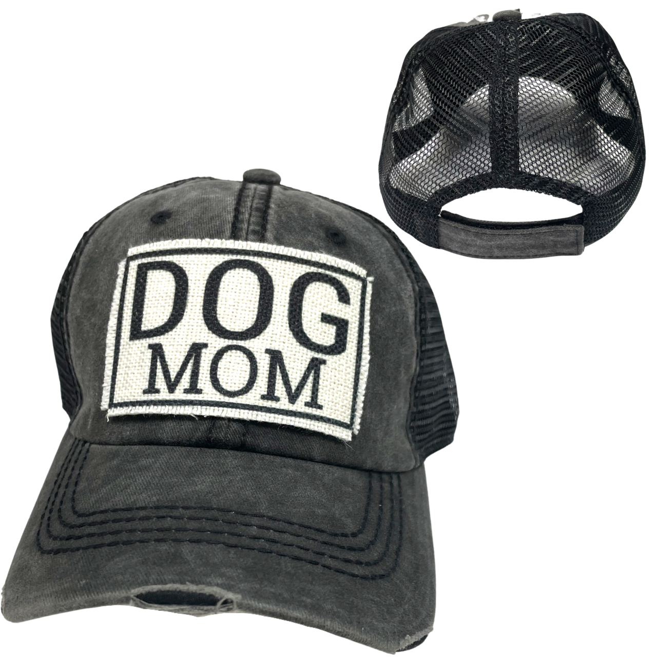 dkhandmade - Vente Casquette de camionneur – femme - CASQUETTE DE BALLE POUR CHIEN | CHAPEAU POUR FEMME | EFFET VIEILLI7