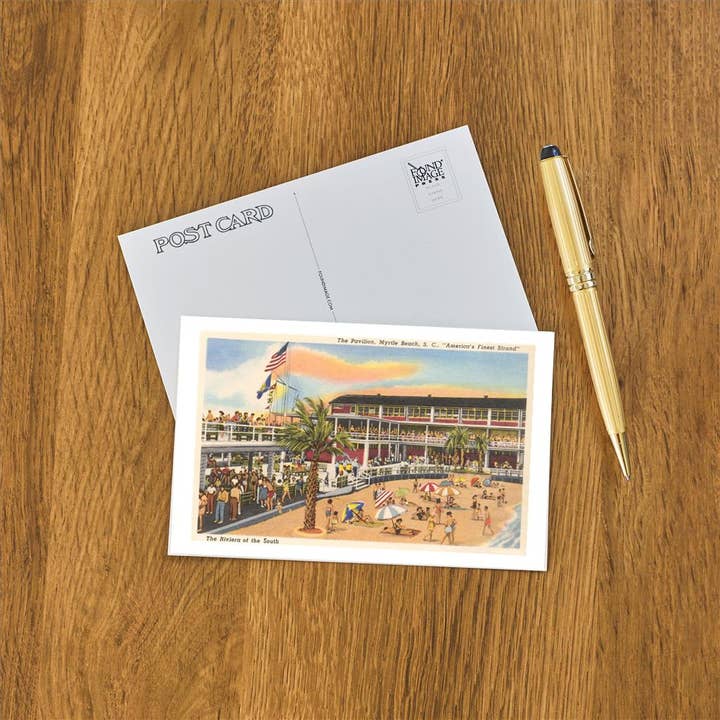 Found Image Press - Vendita all'ingrosso Cartoline - Cartolina SC-137 Padiglione, Myrtle Beach1