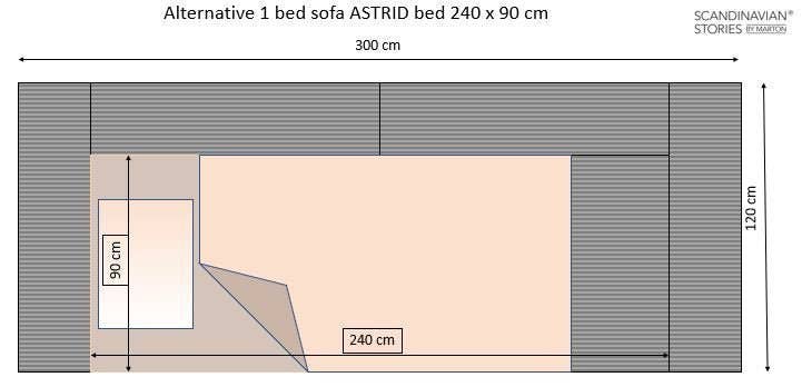 SCANDINAVIAN STORIES by MARTON - Wholesale Sofa - Stockholm 4-seater Sofa, exclusive Corduroy, Mole, removable & washable covers7