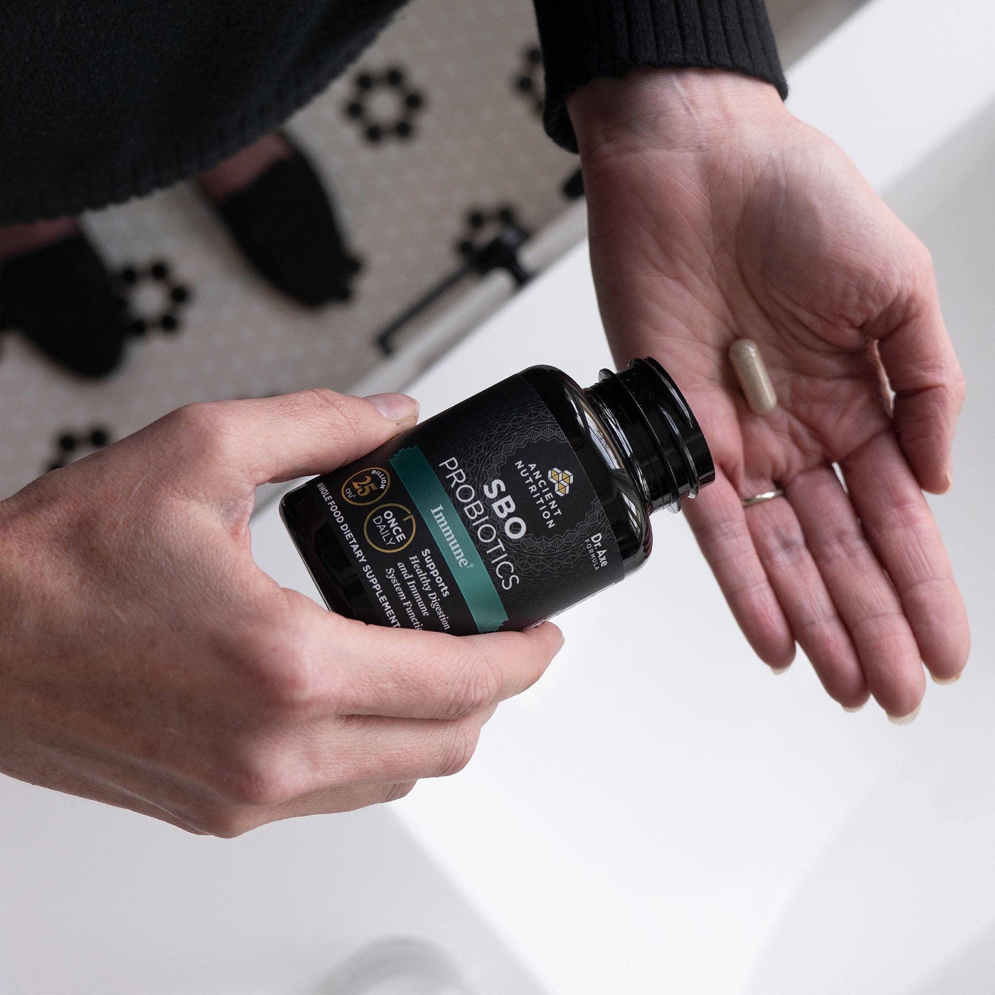 Dark Amber SBO Probiotics Immune Once Daily | (30 Capsules) for wholesale on Faire5