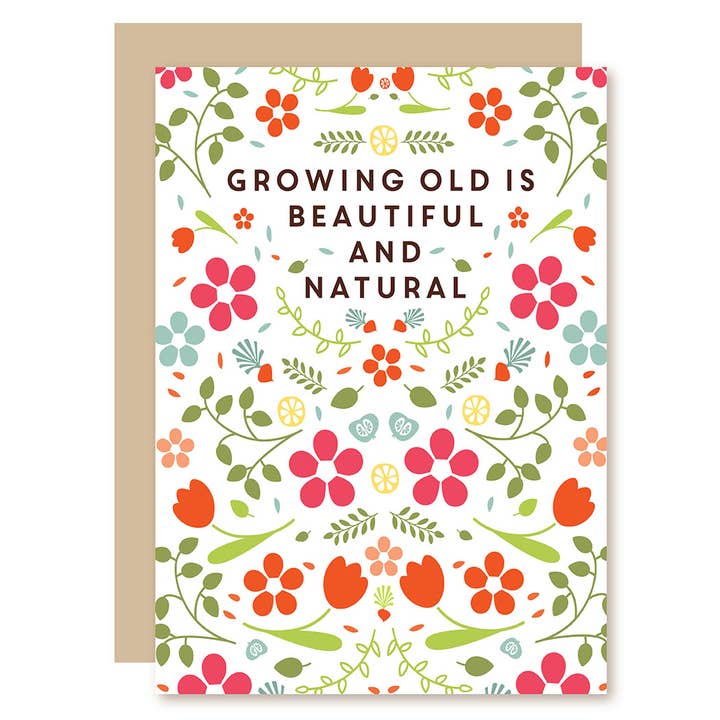 Carte d'anniversaire naturelle pour la vente par A Smyth Co