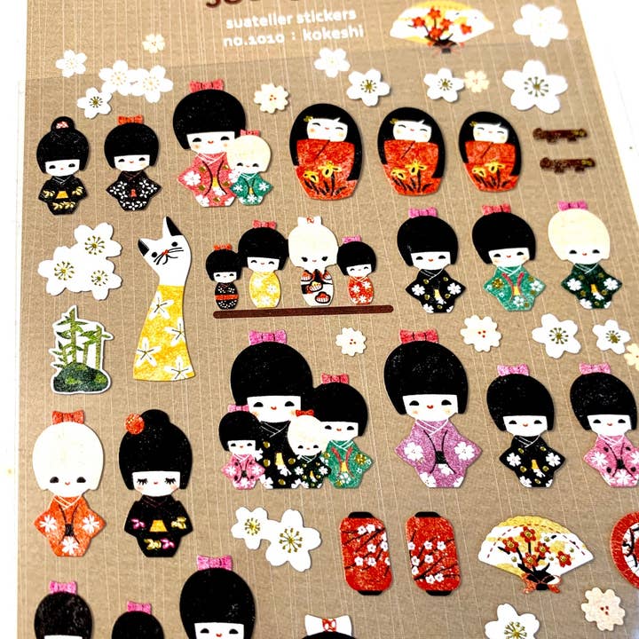 BCmini - Wholesale Sticker - Kokeshi Stickers