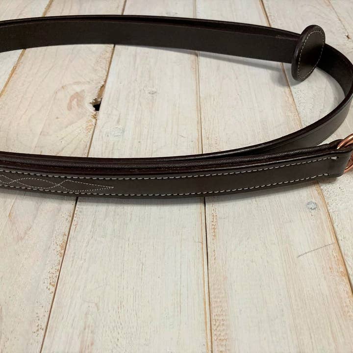 The Grand Prix Special Lead with Leather Stopper for wholesale by Pup & Pony Co.