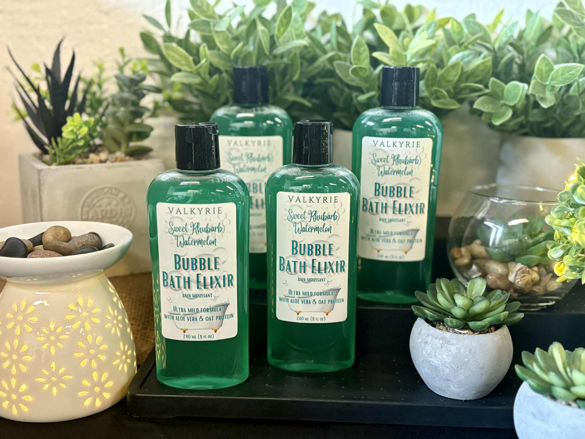 Valkyrie Global - Wholesale Bubble Bath - Bubble Bath Elixir - Sweet Rhubarb Watermelon1