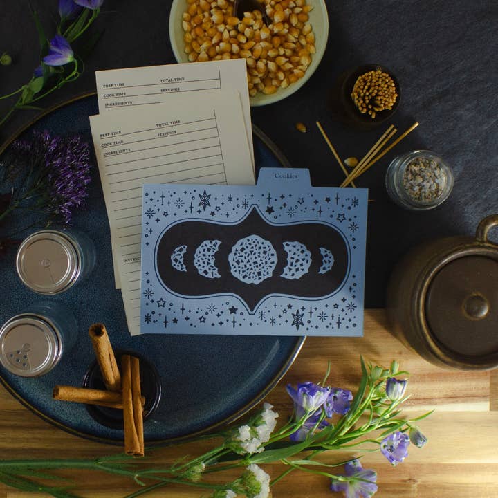 Curious Press - Wholesale Recipe card - Recipe Card Dividers2