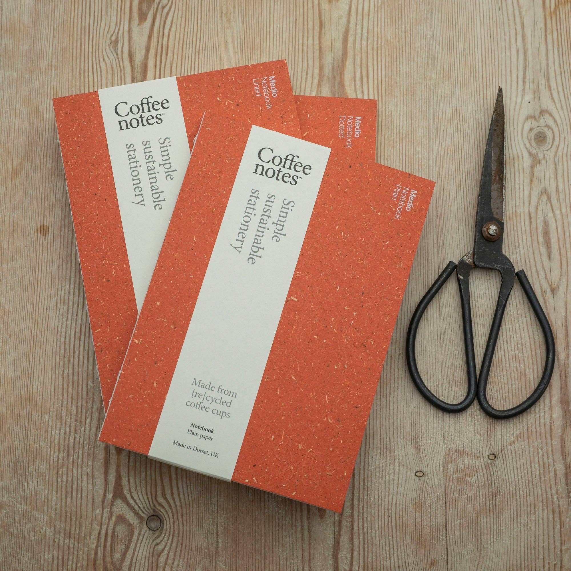 Coffeenotes - Wholesale Notebook - Apricot Layflat Notebook4