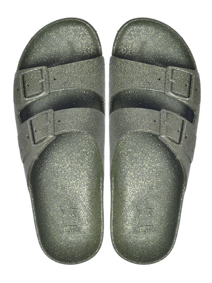 Cacatoès Carioca Glitters Grey Candy-scented Sandals-Women for wholesale on Faire9
