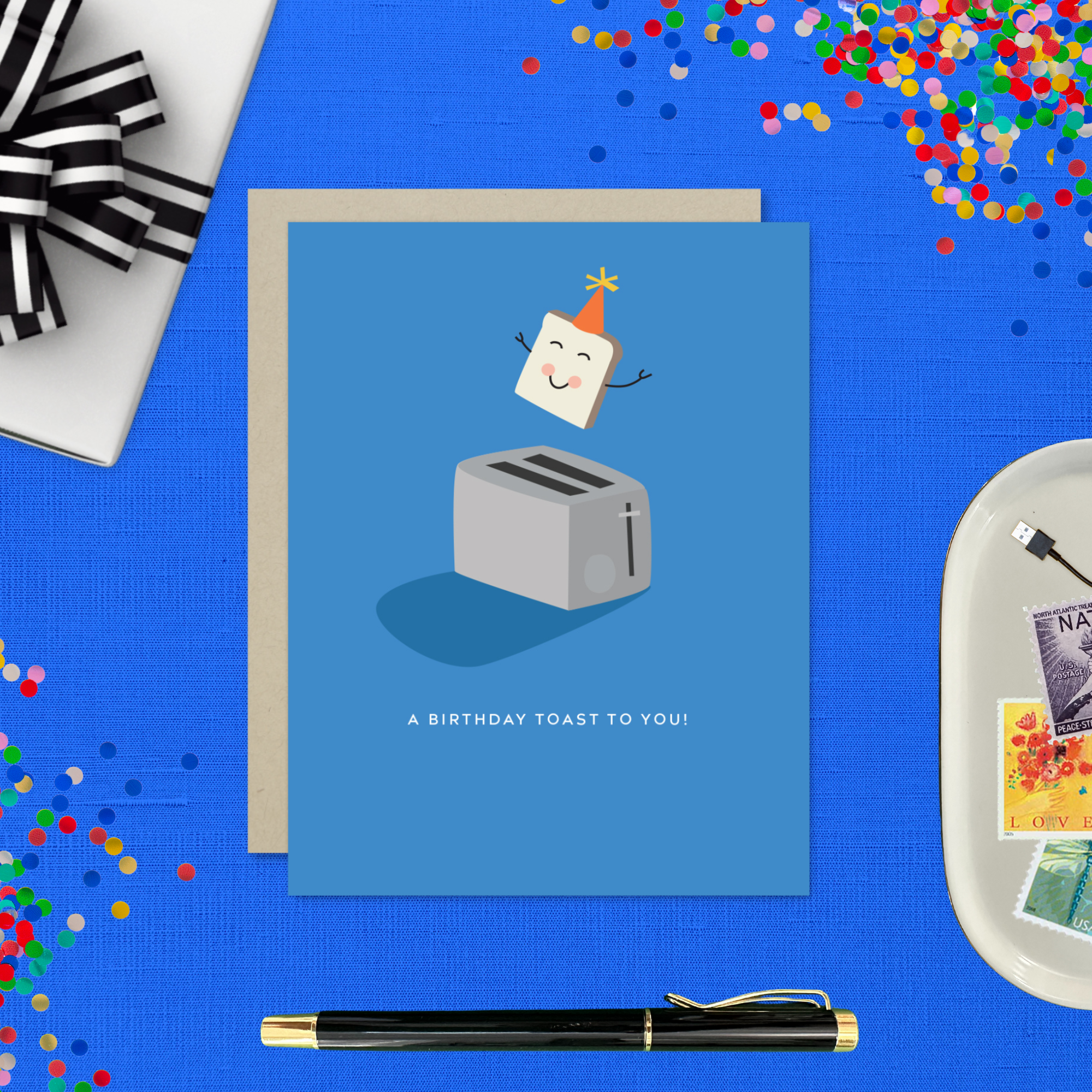 Barone and Co. – Großhandel Geburtstagskarten – Geburtstagskarte zum Geburtstag Toast4