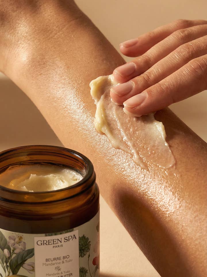 Manteca orgánica de mandarina y yuzu para venta al por mayor de Green Spa