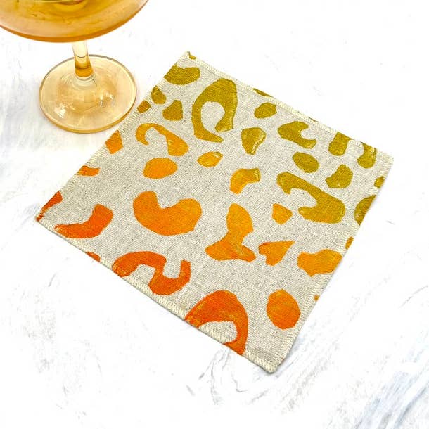 På prowl - Cheetah Print Cocktail Servietter i 6 Farve-Wa for engroshandel hos Tulusa