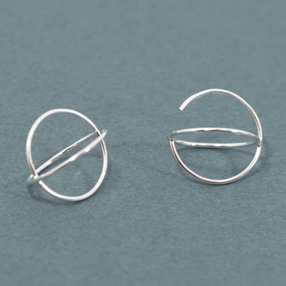 Brincos esfera em prata esterlina por atacado de DeUX Studio AB