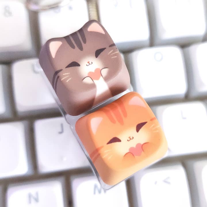 Porta-chaves Fidget com Tecla de Gato por atacado de MarinaXStudios