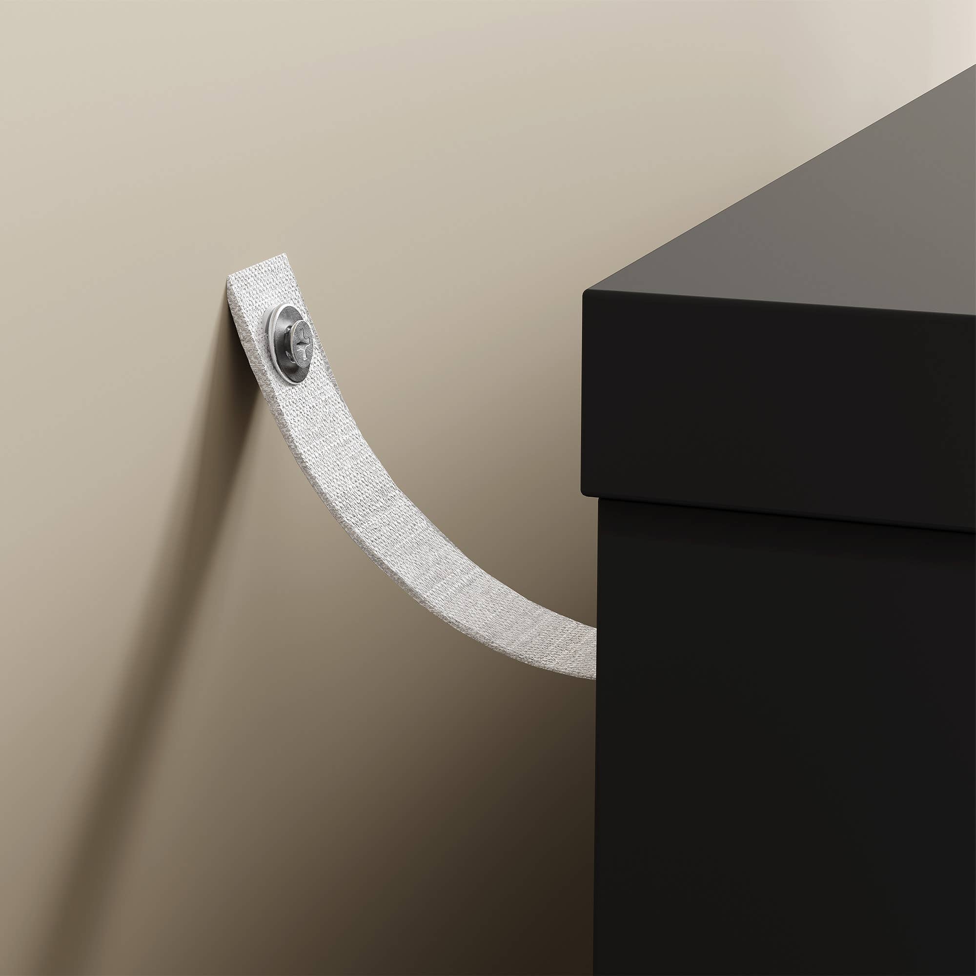 Heynemo - Vente Armoire - Table de chevet à 3 tiroirs, grande table de chevet avec rond doré13