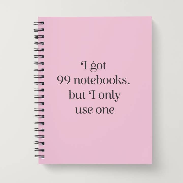 I've got 99 Notebooks - Notebook for wholesale by Quirky Doodles