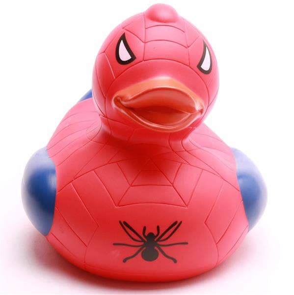 Duckshop - Wholesale Bath Toy - Baby - Superhero Rubber Duck Red-Blue XL - Rubber Duck2