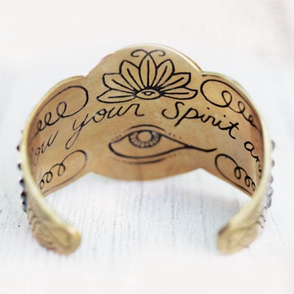 bahgsu jewels - Vendita all'ingrosso Bracciale a polsino - Bracciale Spirit:: Labradorite2