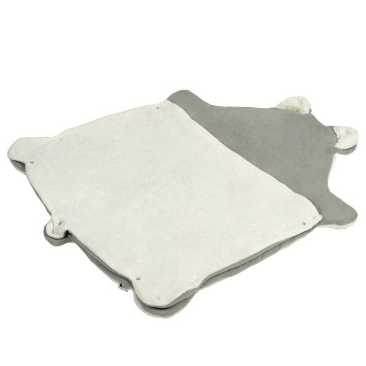 Baby blanket with TEDDY Sage & Ivory for wholesale by Hi Little One