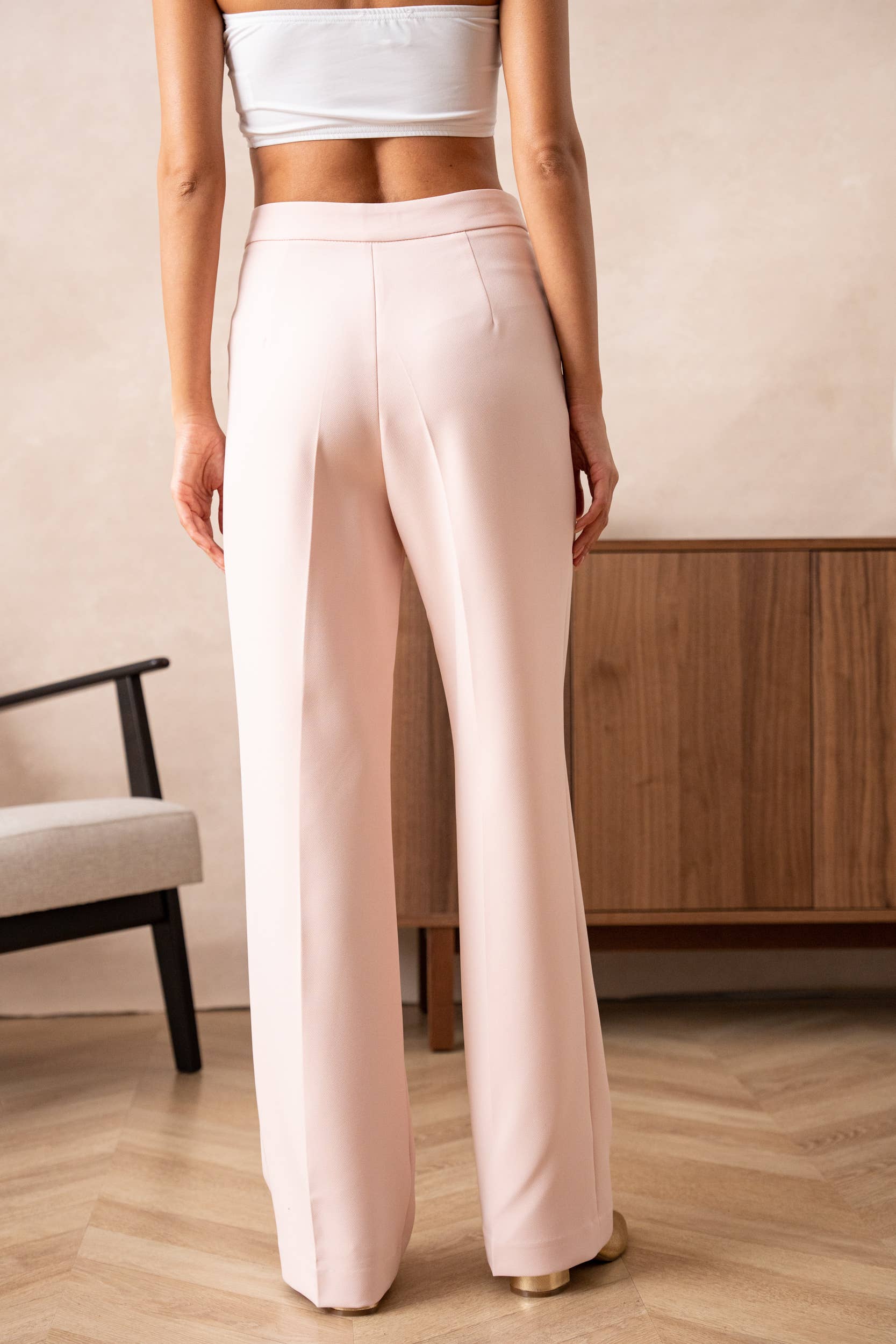 Attentif Paris - Wholesale Pants - Women's - [Signature] Long straight-cut pants23