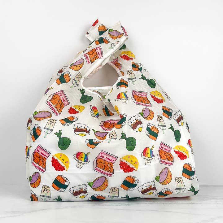 Bolsa reutilizable | 'Ono x Roshayne Gonsalves para venta al por mayor de Double Happyness