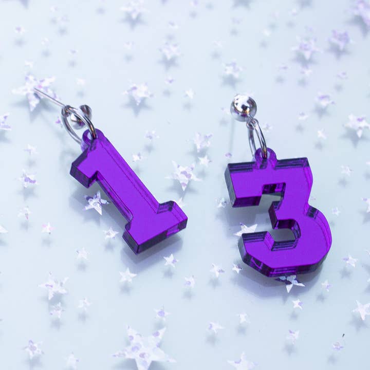 #13 Taylor Swift Eras Tour Earring for wholesale by Sunshine Studio