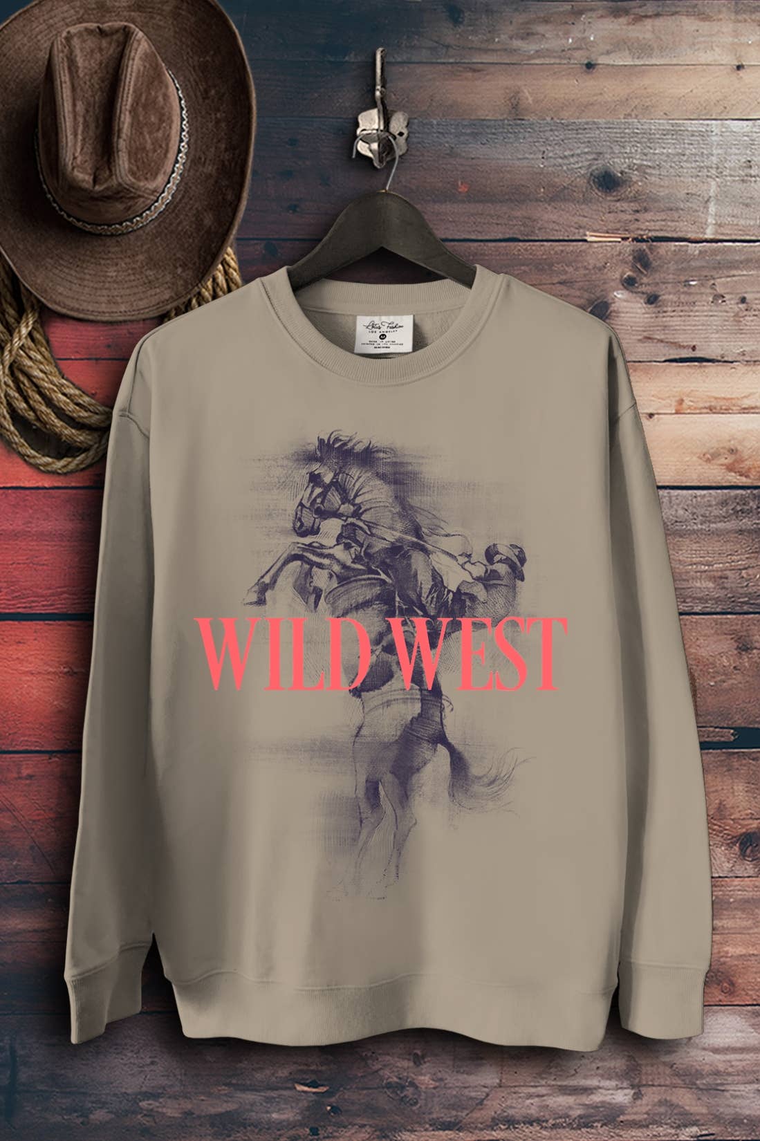 Lotus Fashion Collection - Wholesale Sweatshirt - Women's - Wild West Rodeo Sweatshirts 0