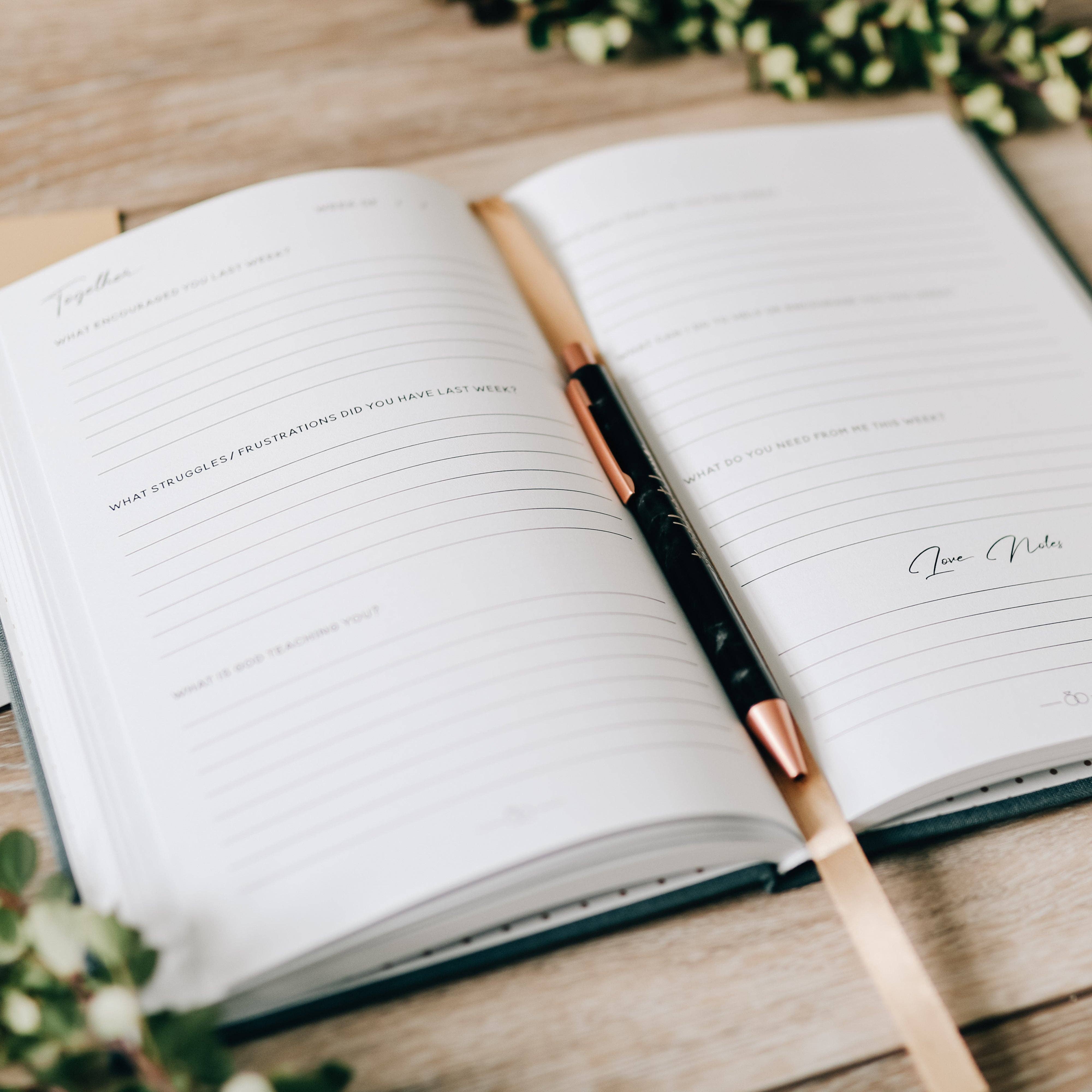 The Daily Grace Co - Wholesale Journal/Diary - Together Marriage Journal3