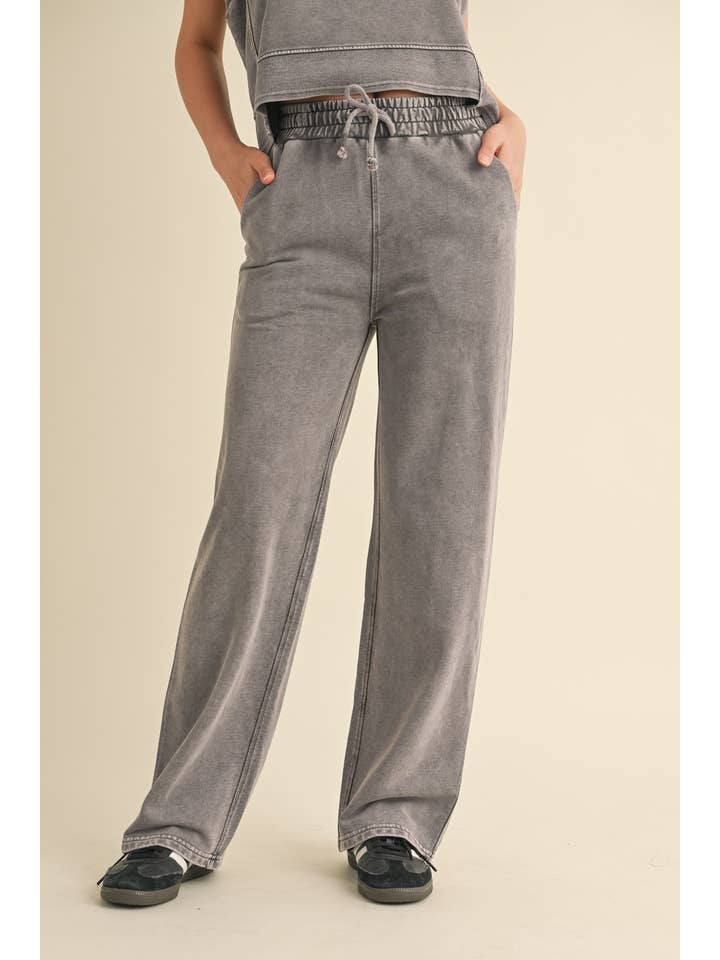 KIMBERLY C - Wholesale Pants - Women's - Mineral Wash Pants17