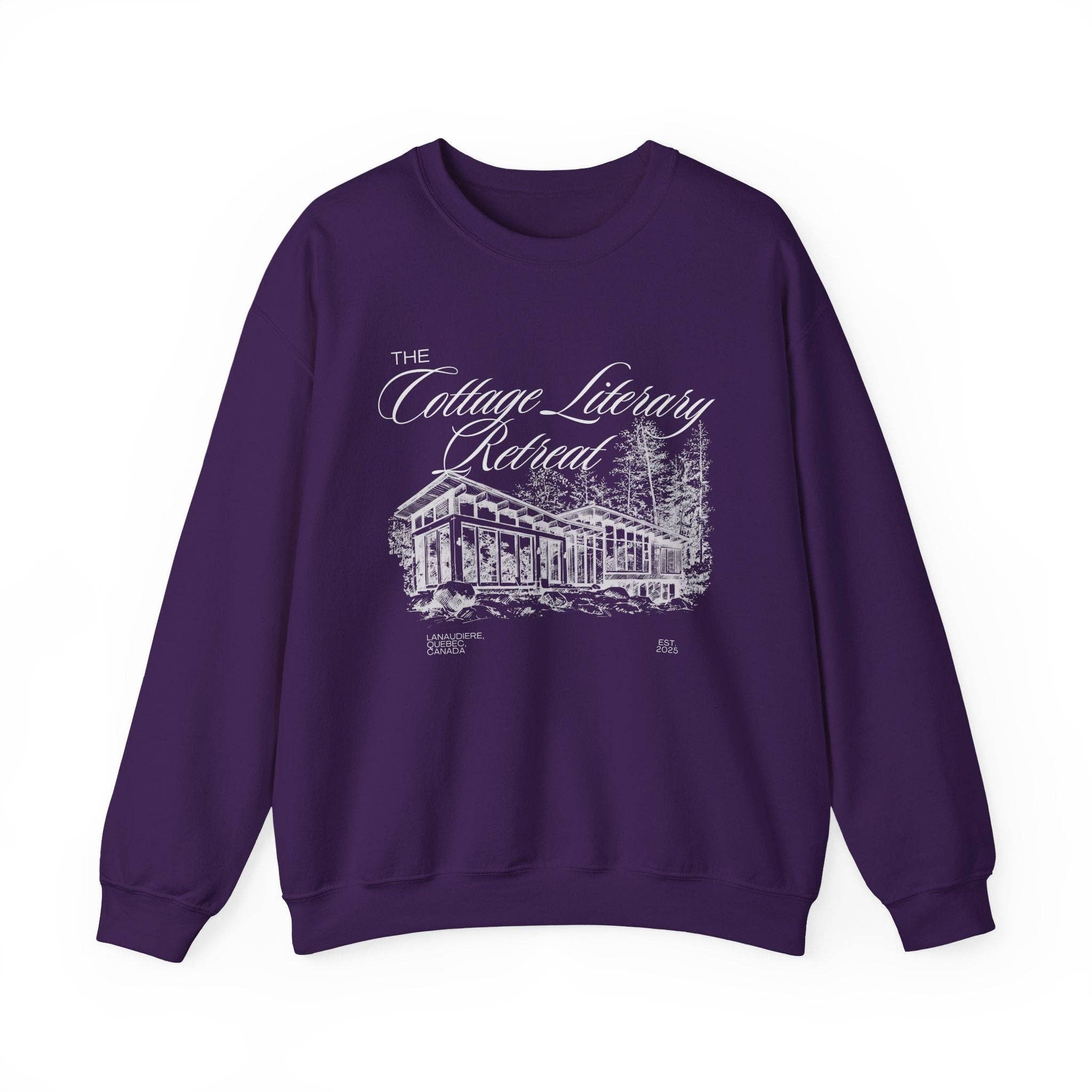 Shadowbound Spines LLC - Wholesale Graphic Sweatshirt - Women's - Heated Rivalry The Cottage Retreat Sweatshirt7