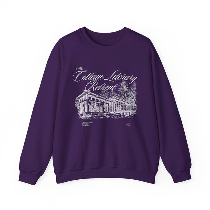 Shadowbound Spines LLC - Wholesale Graphic Sweatshirt - Women's - Heated Rivalry The Cottage Retreat Sweatshirt7